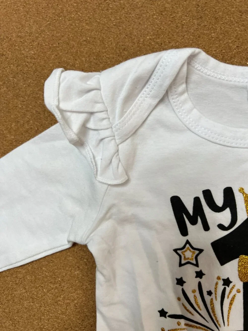 Baby Girl My 1st New Year Long Sleeve 4 Pc 0-3 Months New